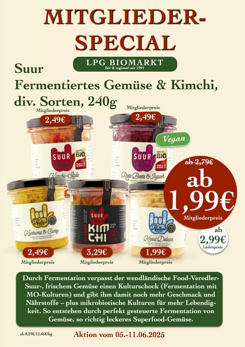 LPG Biomarkt Prospekt (ab 05.06.2025) zum Blättern - Seite 9