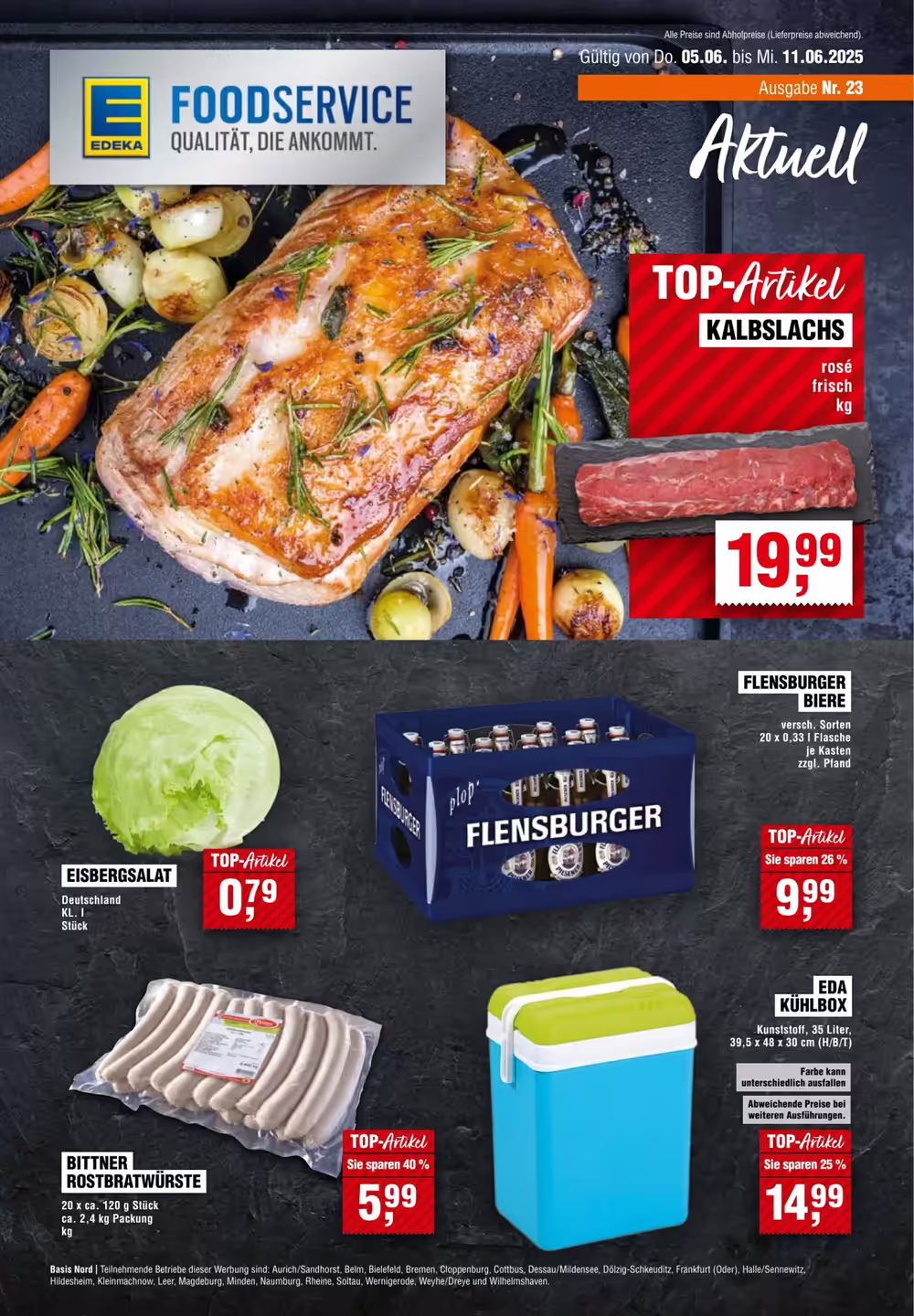 EDEKA Foodservice Prospekt (ab 05.06.2025) zum Blättern - Seite 1