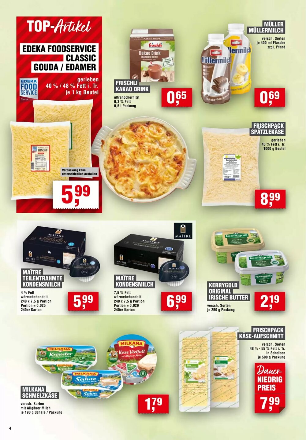 EDEKA Foodservice Prospekt (ab 05.06.2025) zum Blättern - Seite 4