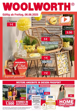 Woolworth Prospekt (ab 06.06.2025) zum Blättern