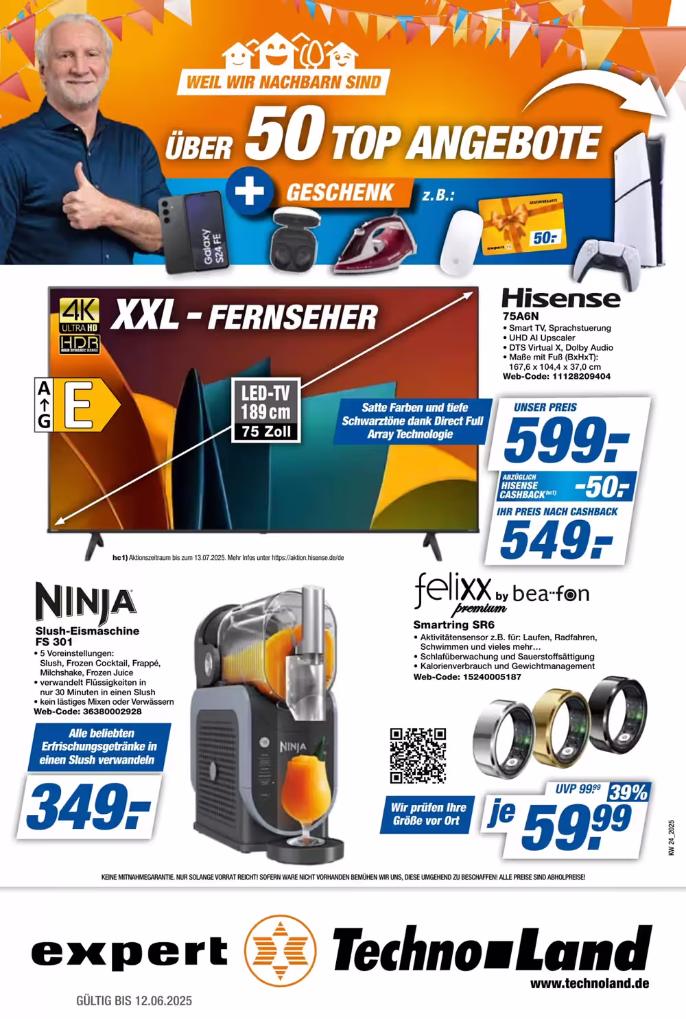 expert Techno Land Prospekt (ab 06.06.2025) zum Blättern - Seite 1