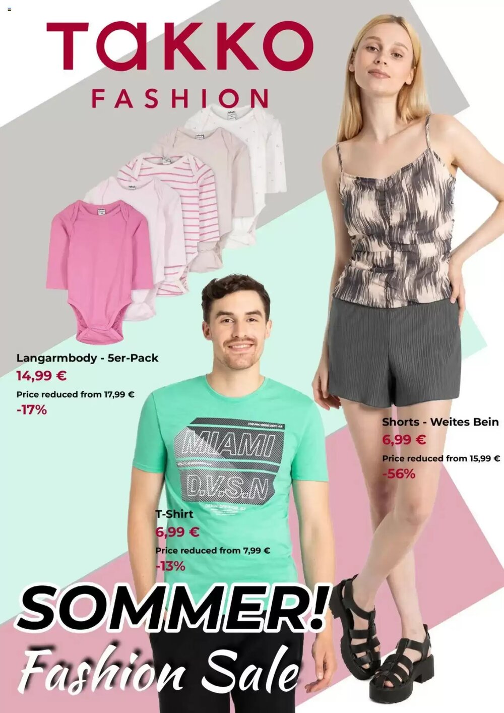 Takko Fashion Prospekt (ab 06.06.2025) zum Blättern - Seite 1