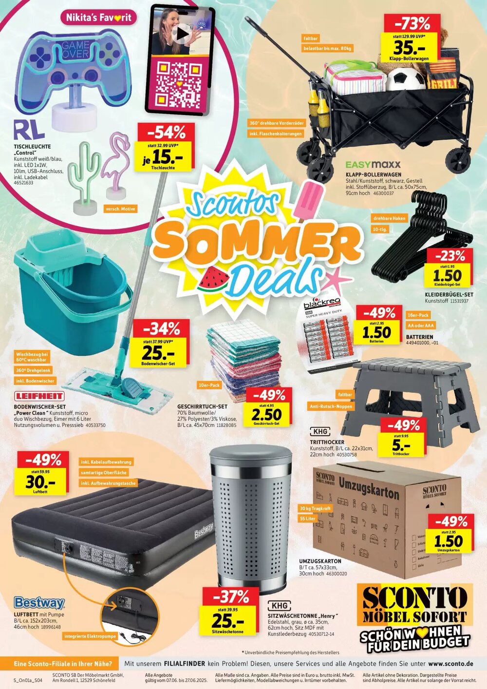 SCONTO Prospekt (ab 06.06.2025) zum Blättern - Seite 4
