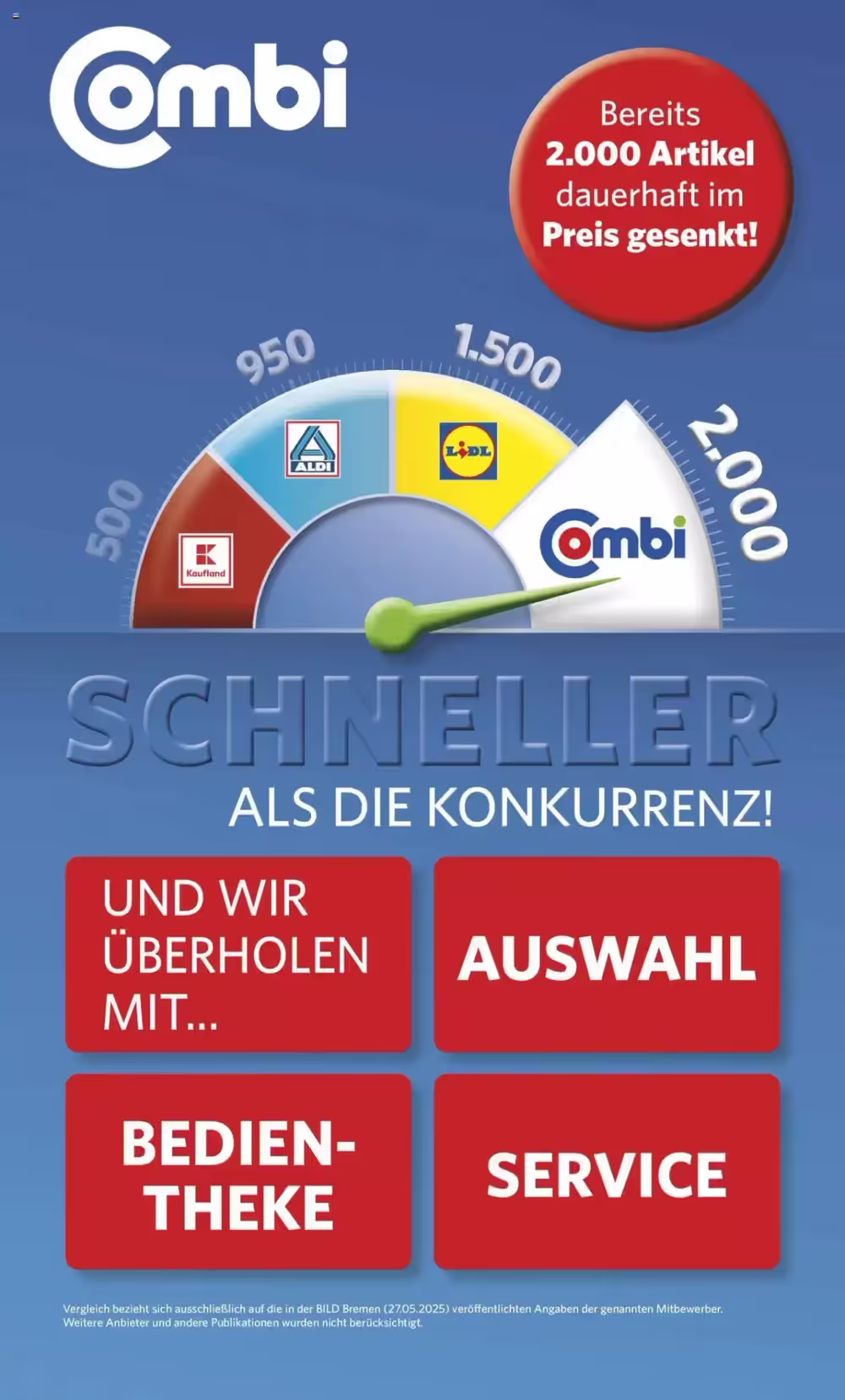 Combi Prospekt (ab 06.06.2025) zum Blättern - Seite 1