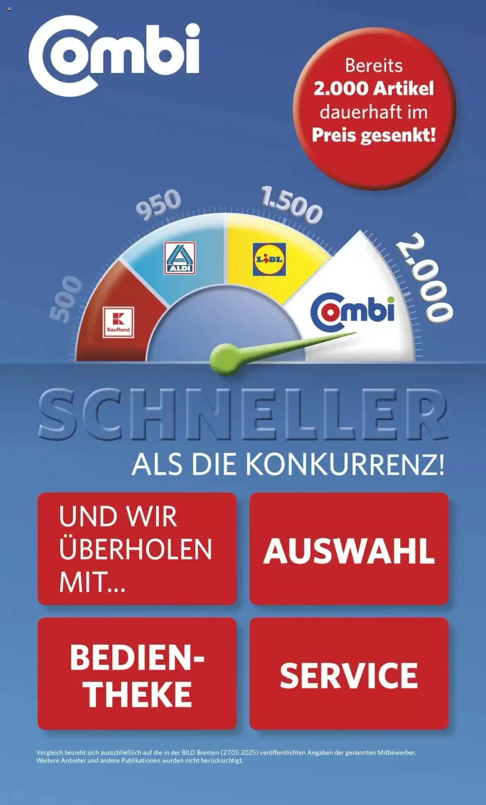 Combi Prospekt (ab 06.06.2025) zum Blättern - Seite 1