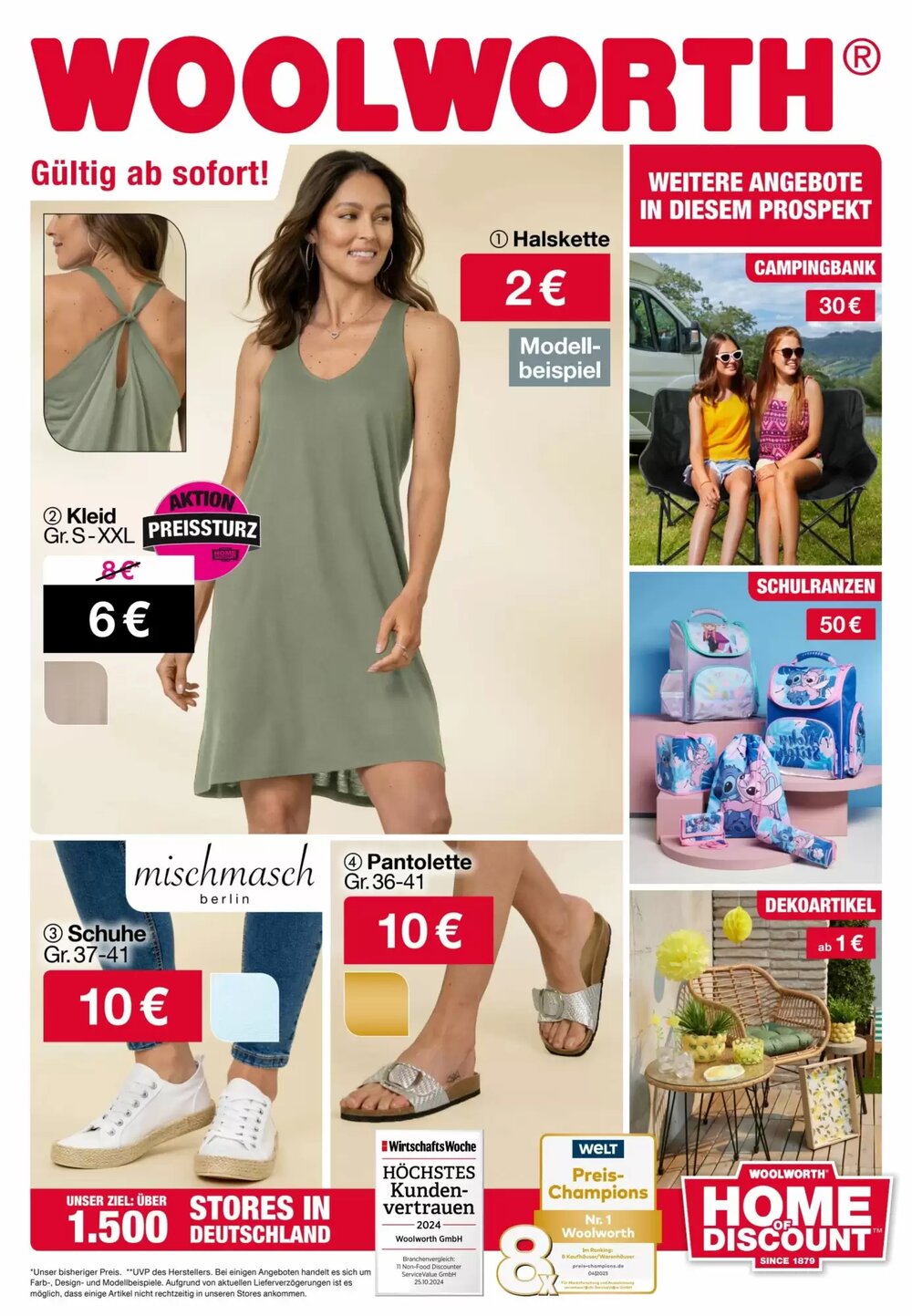 Woolworth Prospekt (ab 06.06.2025) zum Blättern - Seite 1
