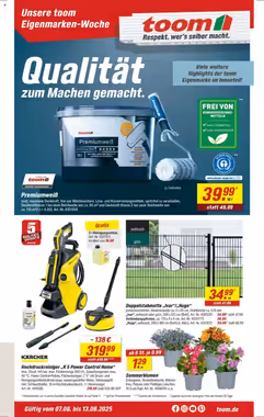 toom Baumarkt Prospekt (ab 07.06.2025) zum Blättern