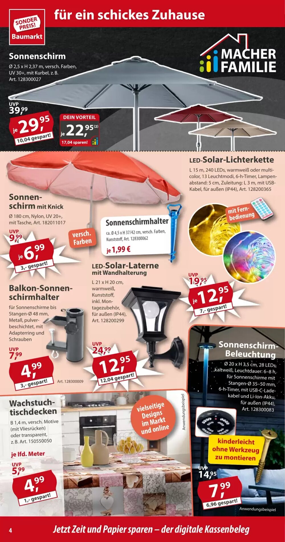 Sonderpreis Baumarkt Prospekt (ab 07.06.2025) zum Blättern - Seite 4