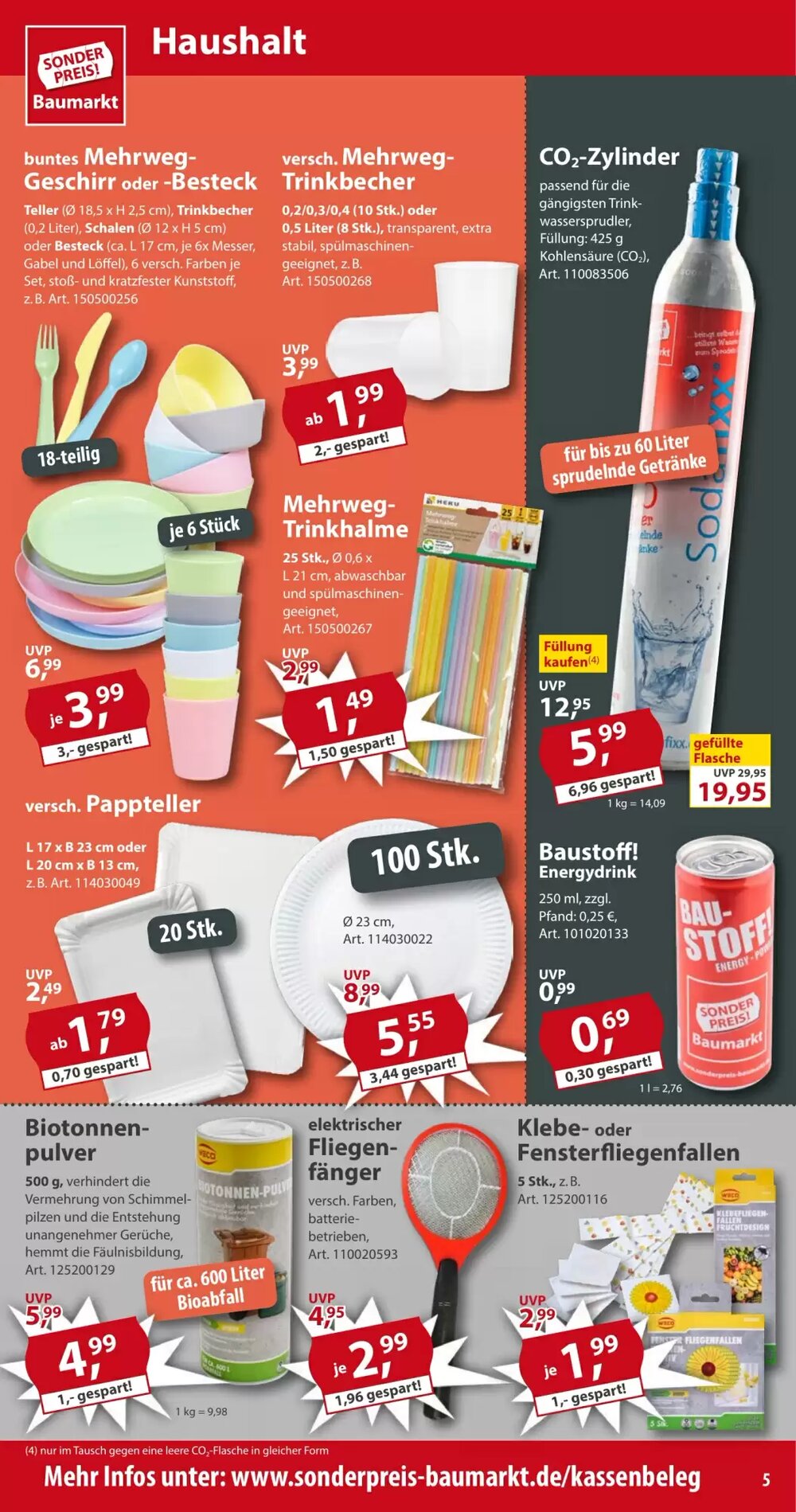 Sonderpreis Baumarkt Prospekt (ab 07.06.2025) zum Blättern - Seite 5