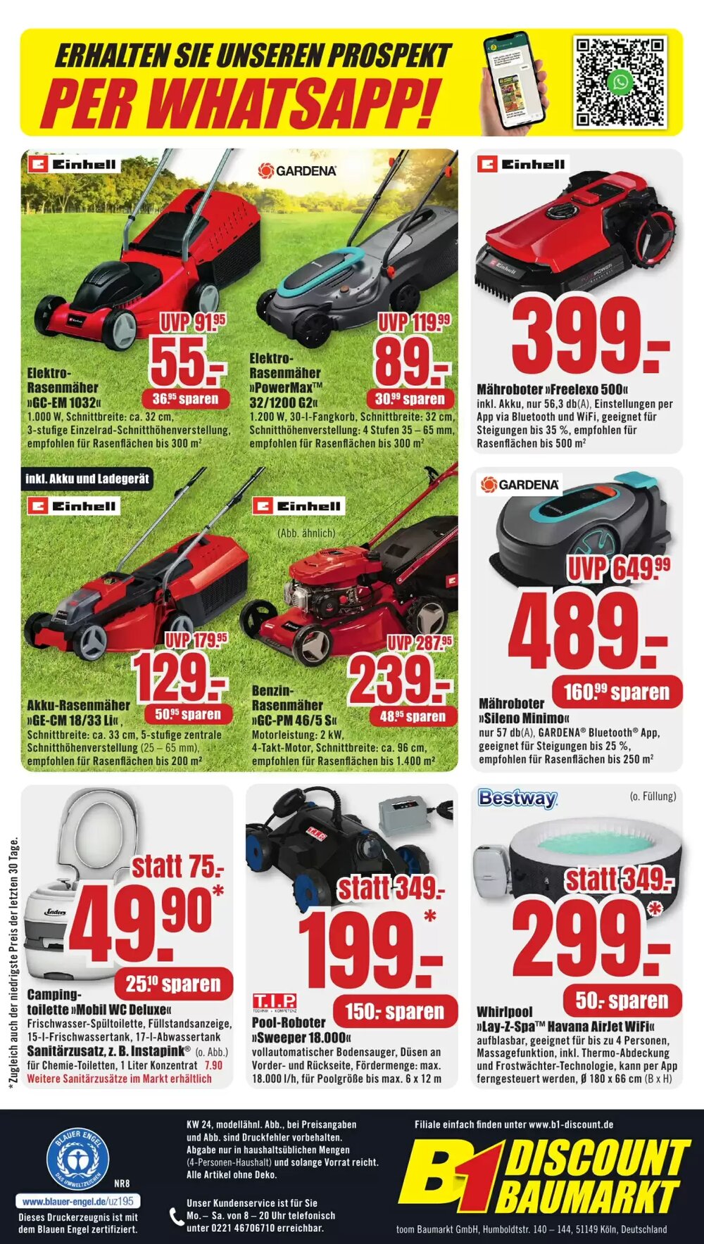 B1 Discount Baumarkt Prospekt (ab 07.06.2025) zum Blättern - Seite 12