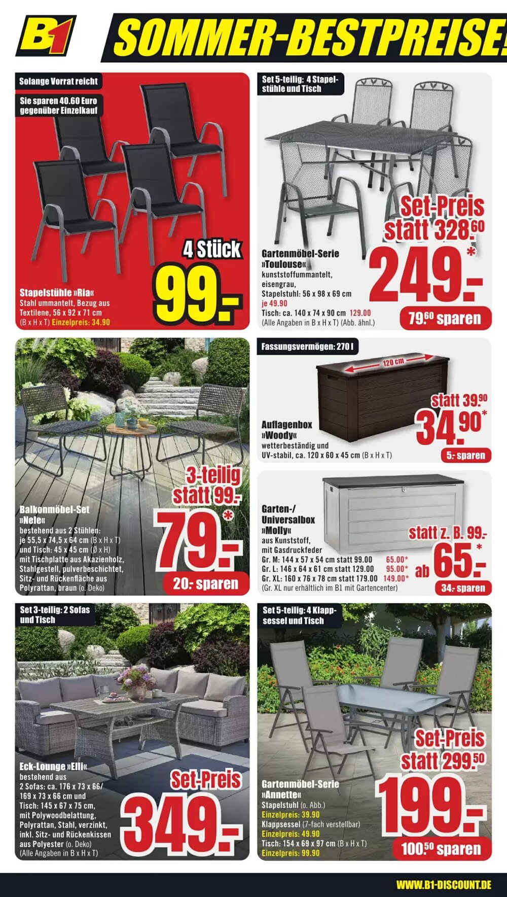B1 Discount Baumarkt Prospekt (ab 07.06.2025) zum Blättern - Seite 2