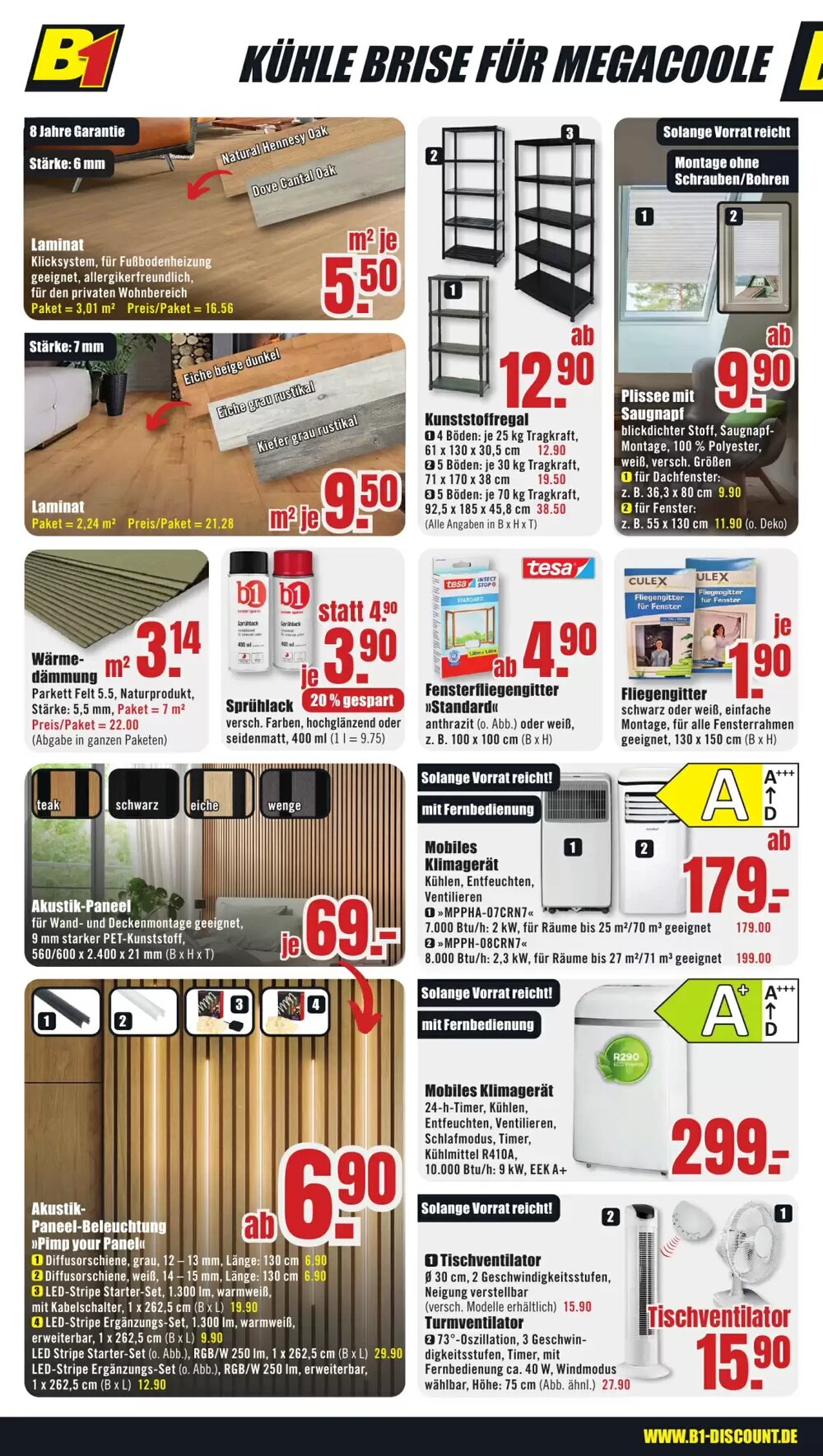 B1 Discount Baumarkt Prospekt (ab 07.06.2025) zum Blättern - Seite 8