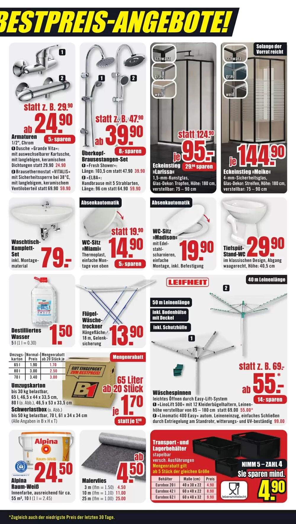 B1 Discount Baumarkt Prospekt (ab 07.06.2025) zum Blättern - Seite 9