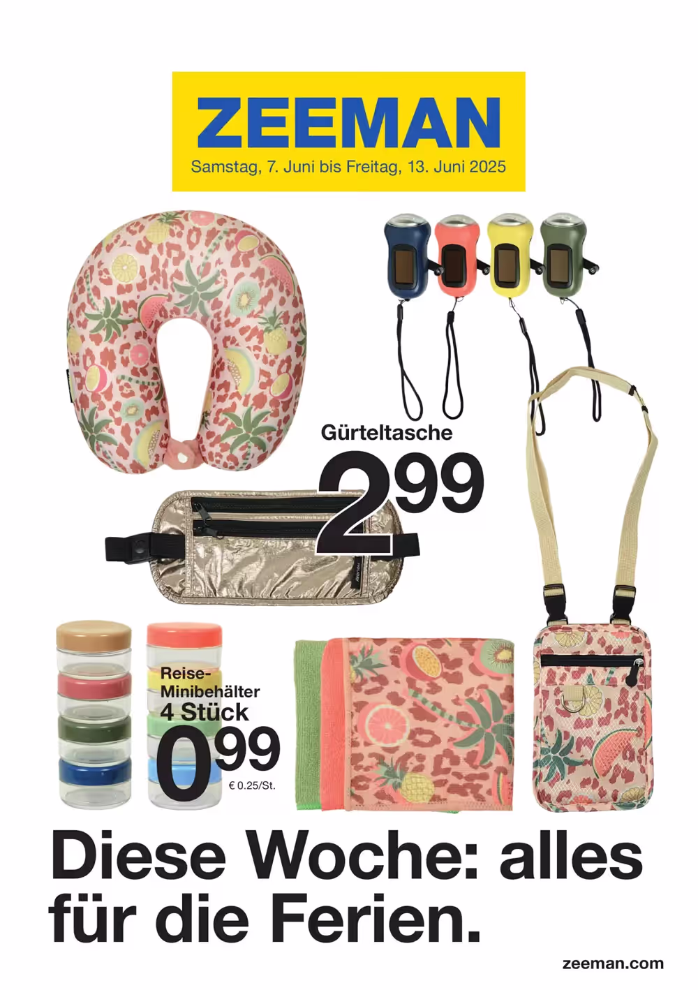 Zeeman Prospekt (ab 07.06.2025) zum Blättern - Seite 1