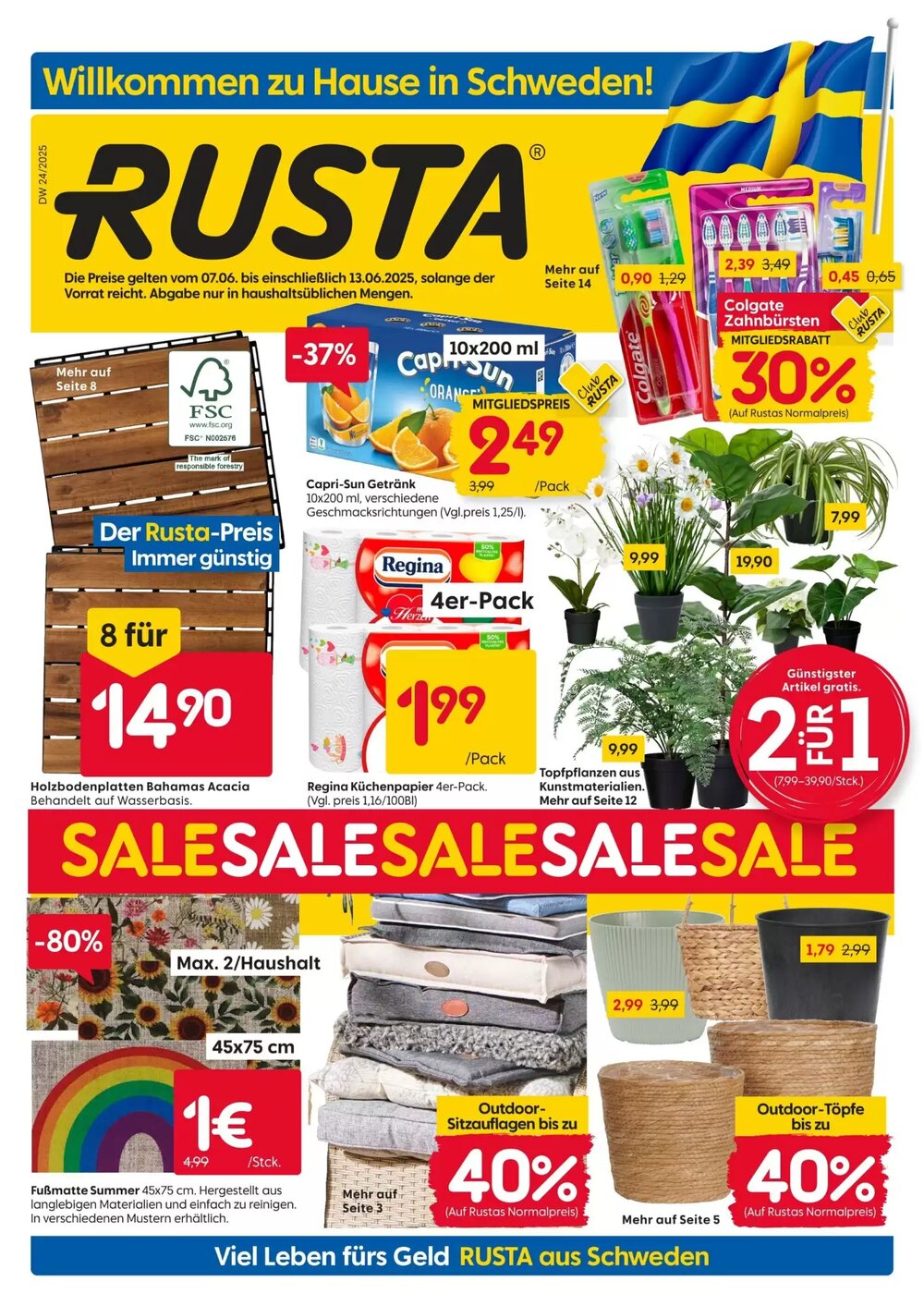 Rusta Prospekt (ab 07.06.2025) zum Blättern - Seite 1