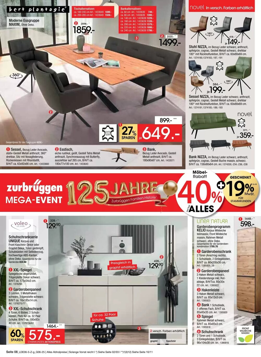 Zurbrüggen Prospekt (ab 07.06.2025) zum Blättern - Seite 8