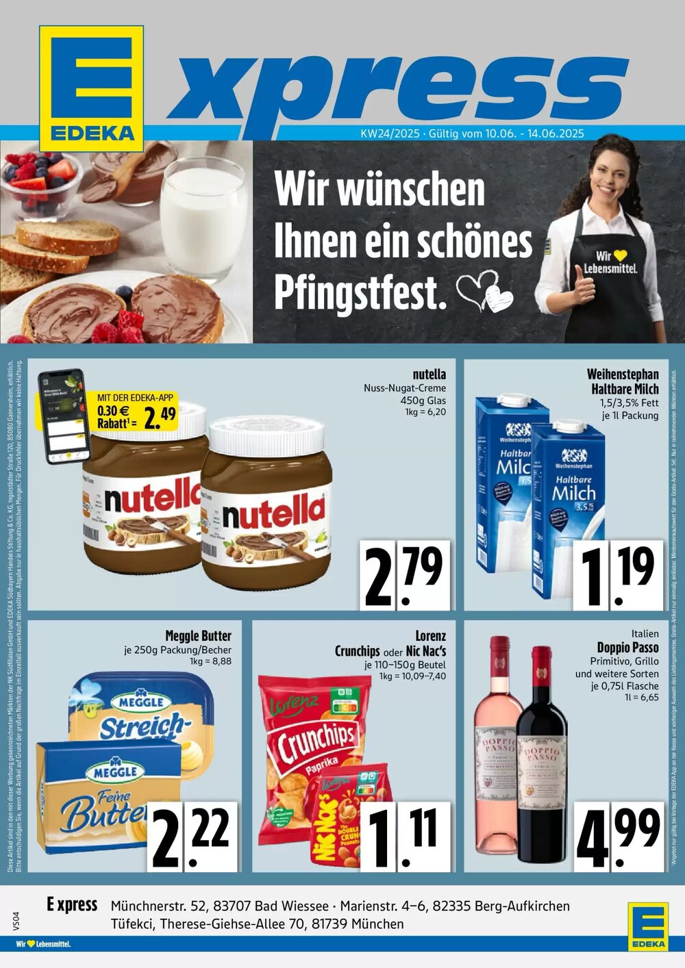 Edeka Xpress Prospekt (ab 08.06.2025) zum Blättern - Seite 1
