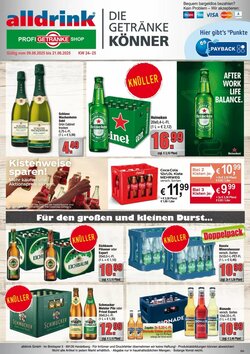 Profi Getränke Prospekt (ab 08.06.2025) zum Blättern