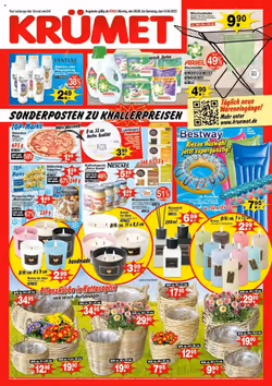 Krümet Sonderposten Prospekt (ab 09.06.2025) zum Blättern