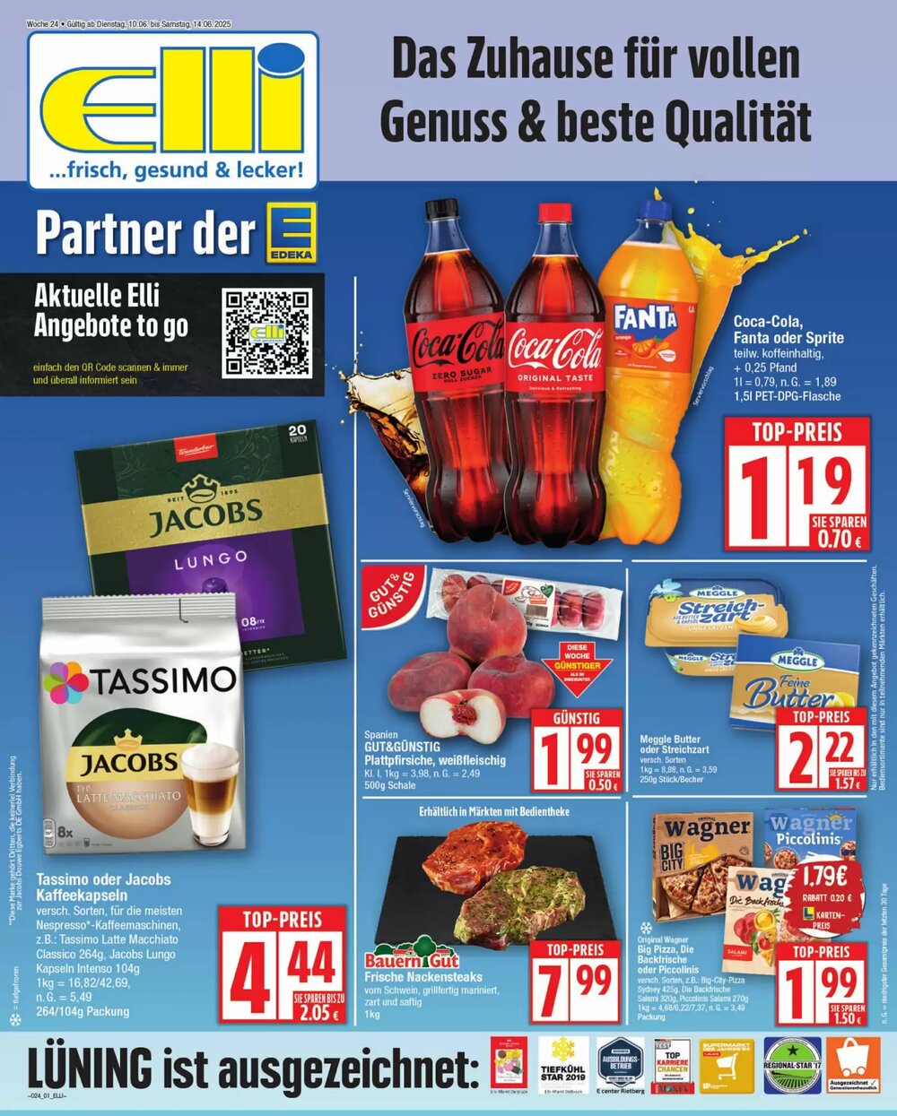 Elli Markt Prospekt (ab 09.06.2025) zum Blättern - Seite 1