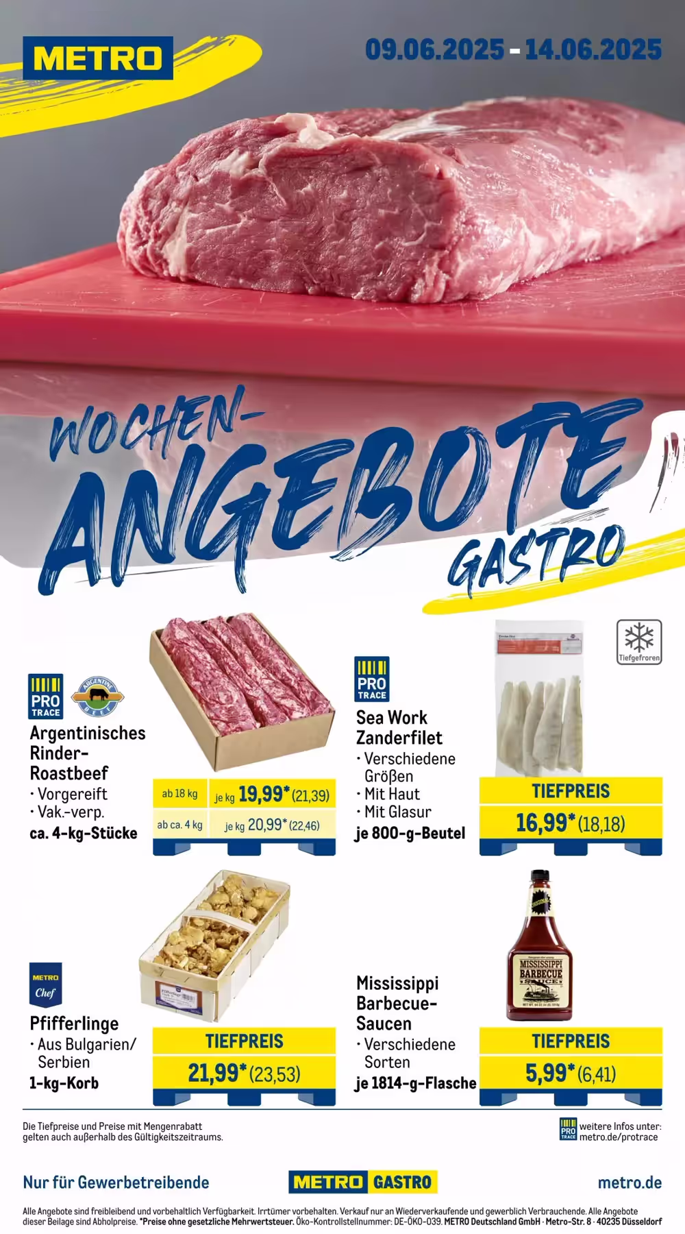 METRO Prospekt (ab 09.06.2025) zum Blättern - Seite 1