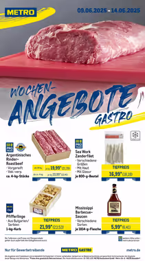 METRO Prospekt (ab 09.06.2025) zum Blättern