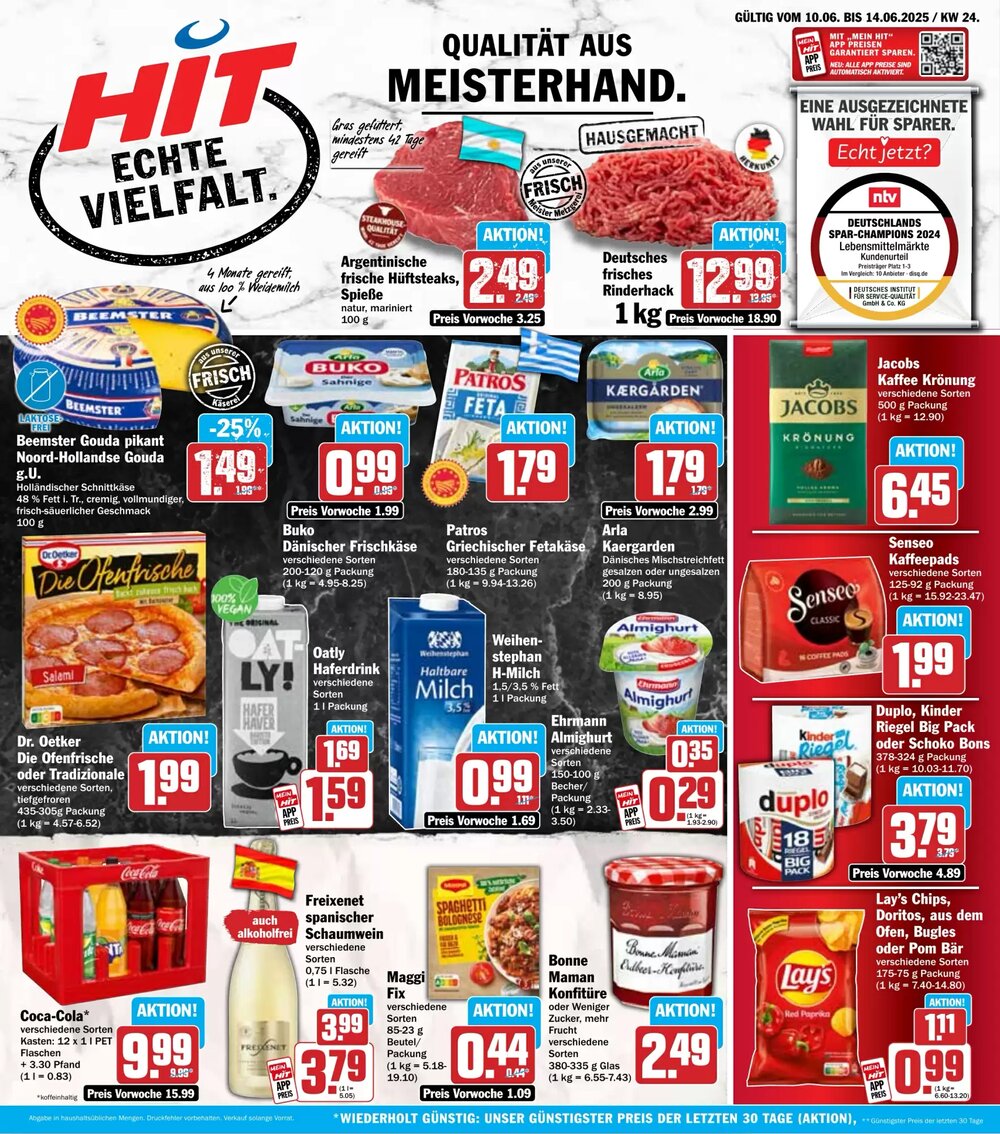 Hit Prospekt (ab 09.06.2025) zum Blättern - Seite 1