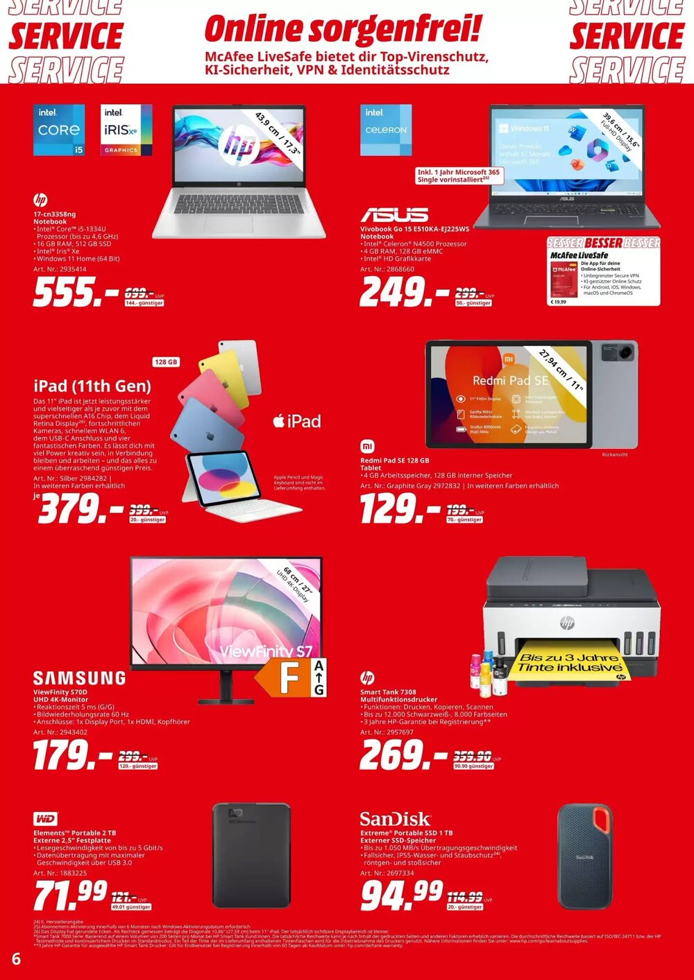 MediaMarkt Prospekt (ab 09.06.2025) zum Blättern - Seite 6