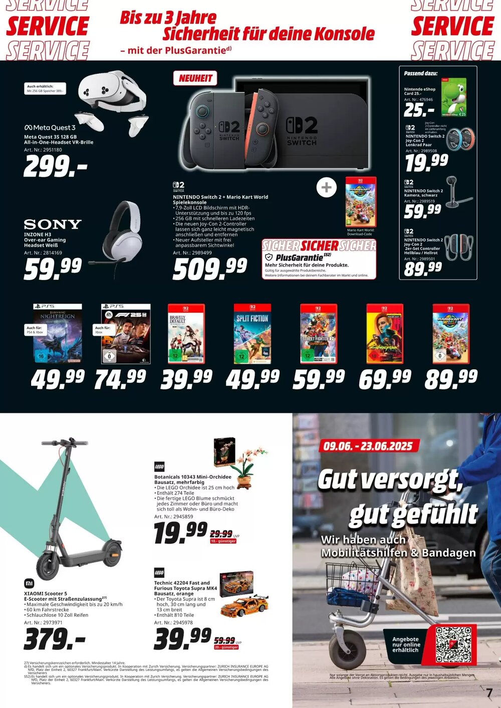 MediaMarkt Prospekt (ab 09.06.2025) zum Blättern - Seite 7