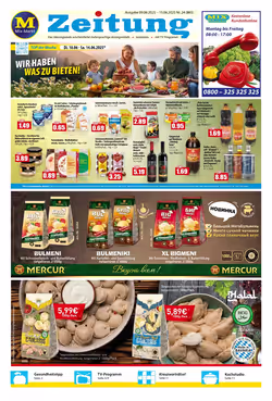 Mix Markt Prospekt (ab 09.06.2025) zum Blättern
