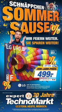 Expert Technomarkt Prospekt (ab 09.06.2025) zum Blättern