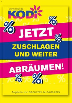 KODi Prospekt (ab 09.06.2025) zum Blättern