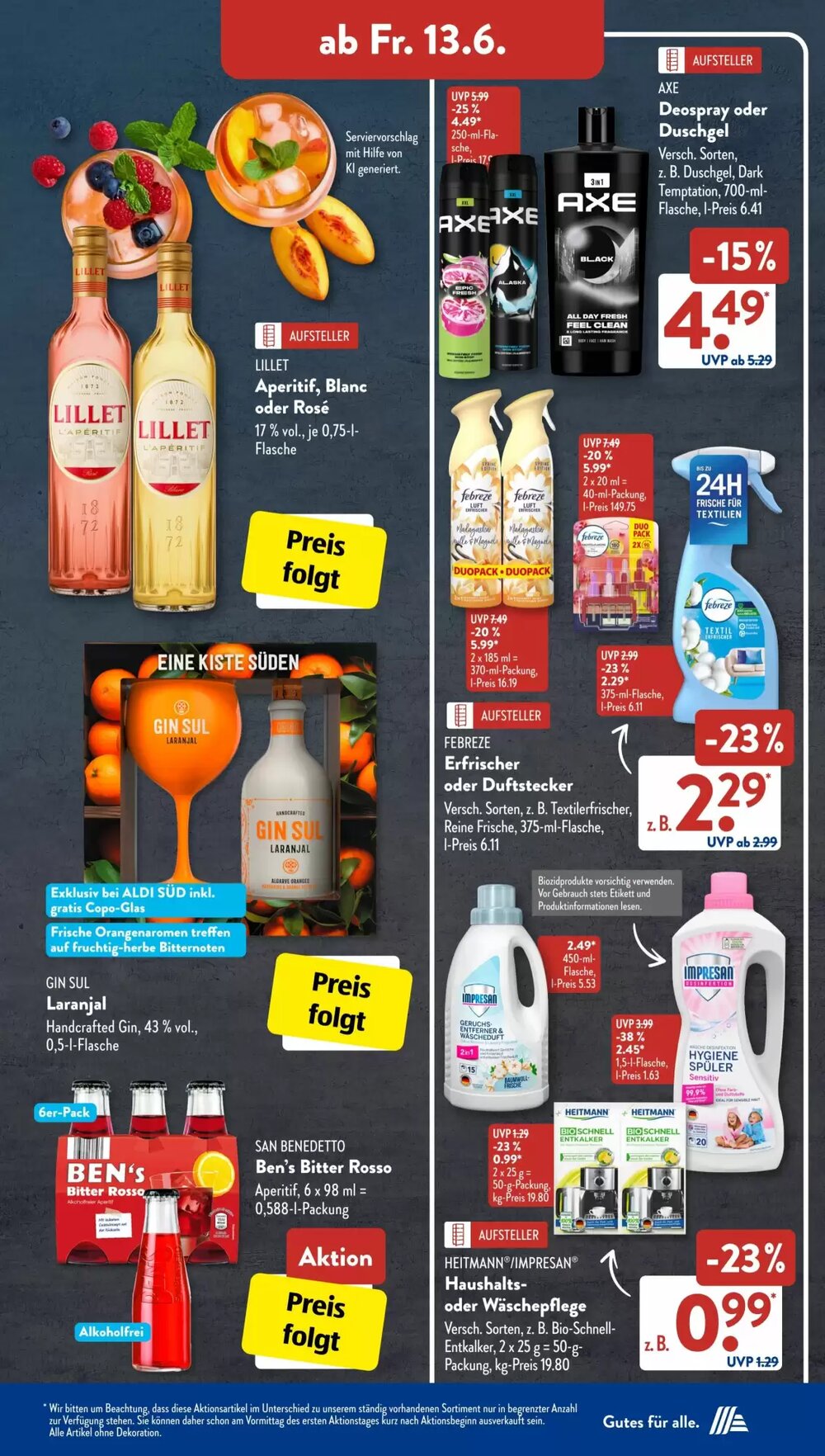 Aldi Süd Prospekt (ab 10.06.2025) zum Blättern - Seite 15