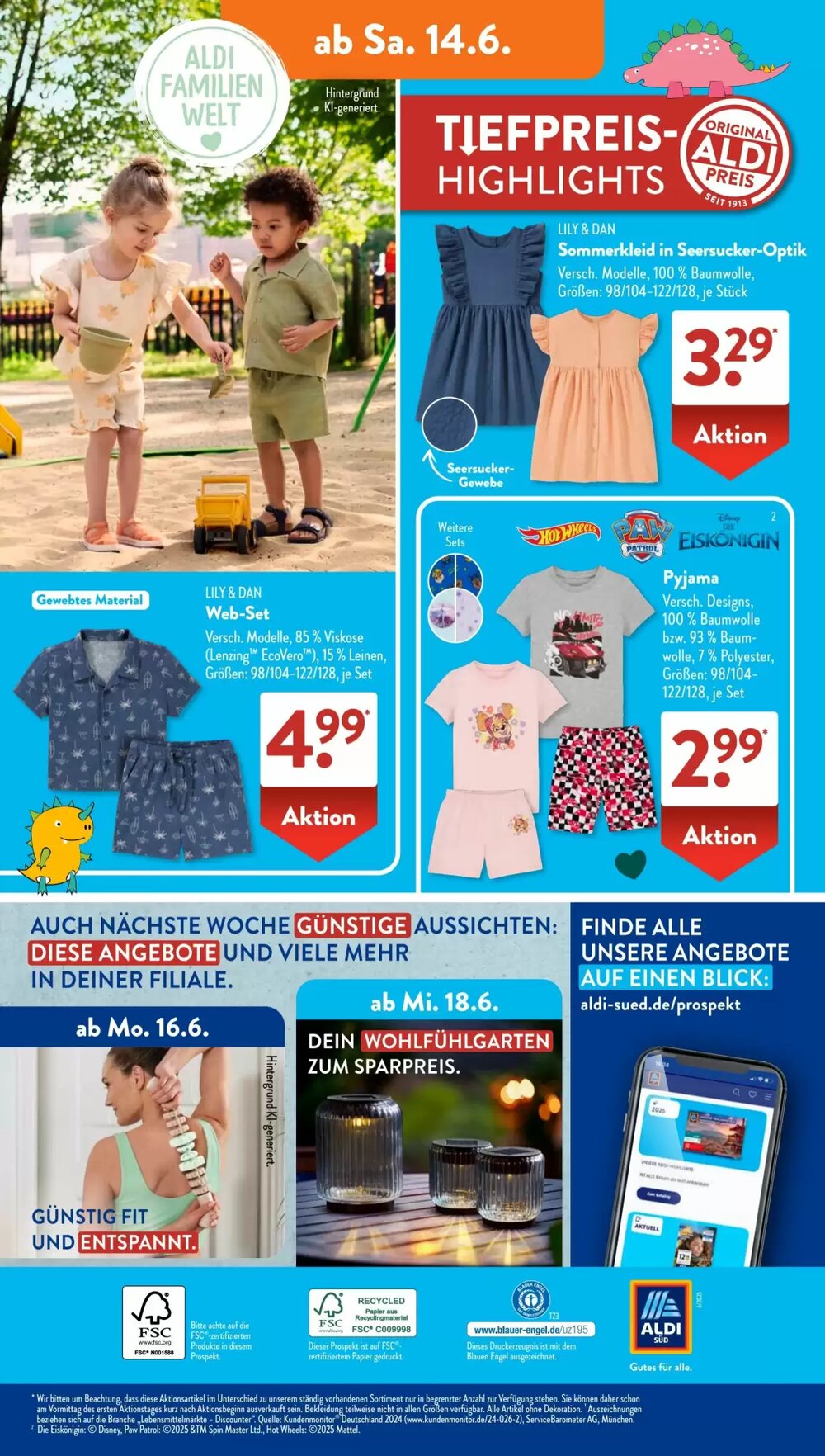 Aldi Süd Prospekt (ab 10.06.2025) zum Blättern - Seite 20
