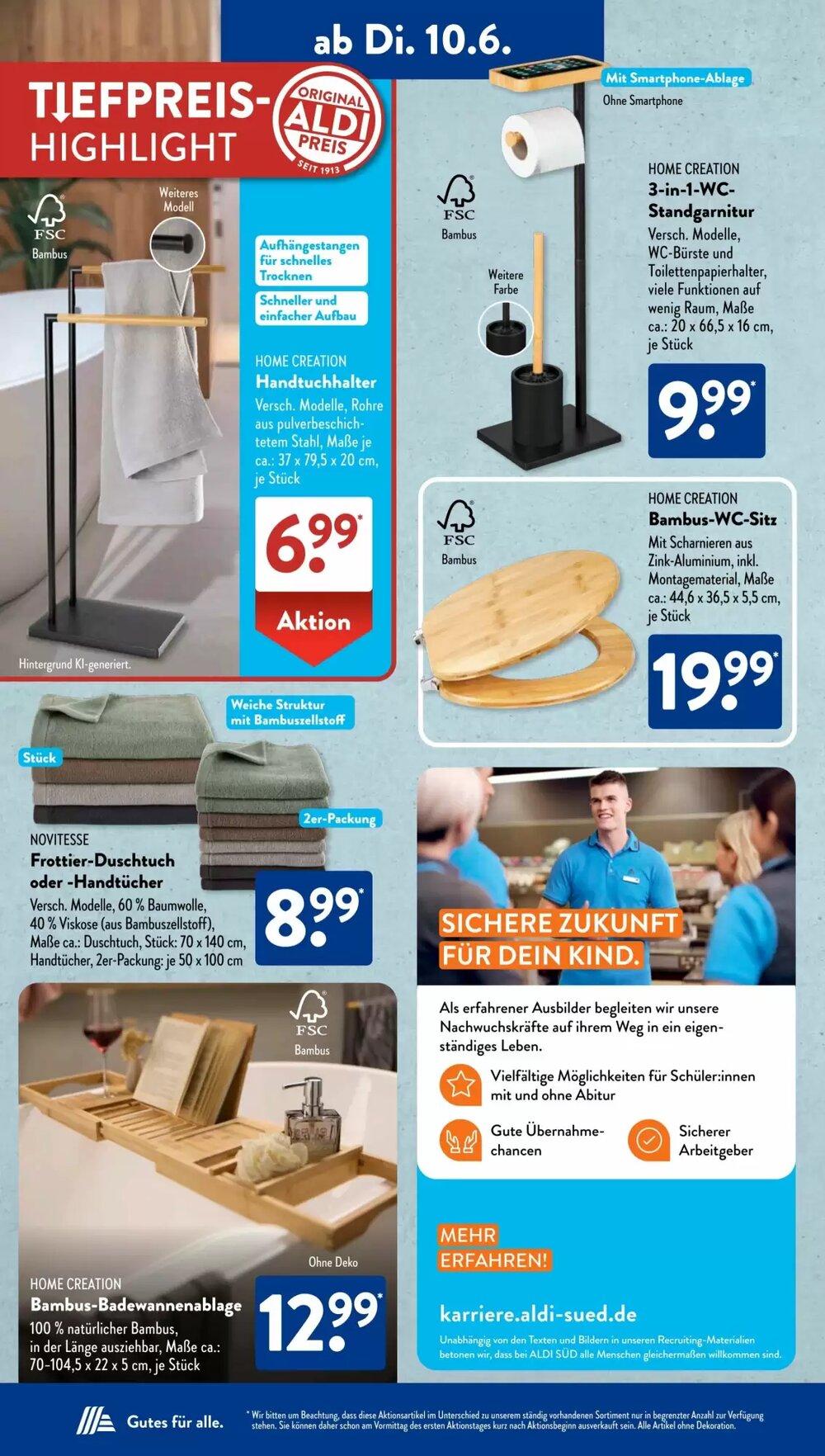 Aldi Süd Prospekt (ab 10.06.2025) zum Blättern - Seite 6