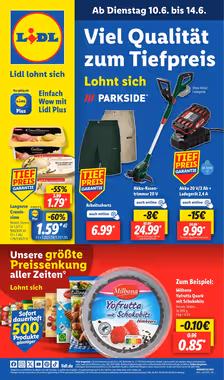 Lidl Prospekt (ab 10.06.2025) zum Blättern