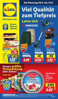 Lidl Prospekt (ab 10.06.2025) zum Blättern