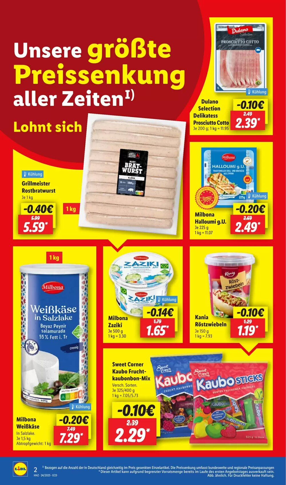 Lidl Prospekt (ab 10.06.2025) zum Blättern - Seite 2