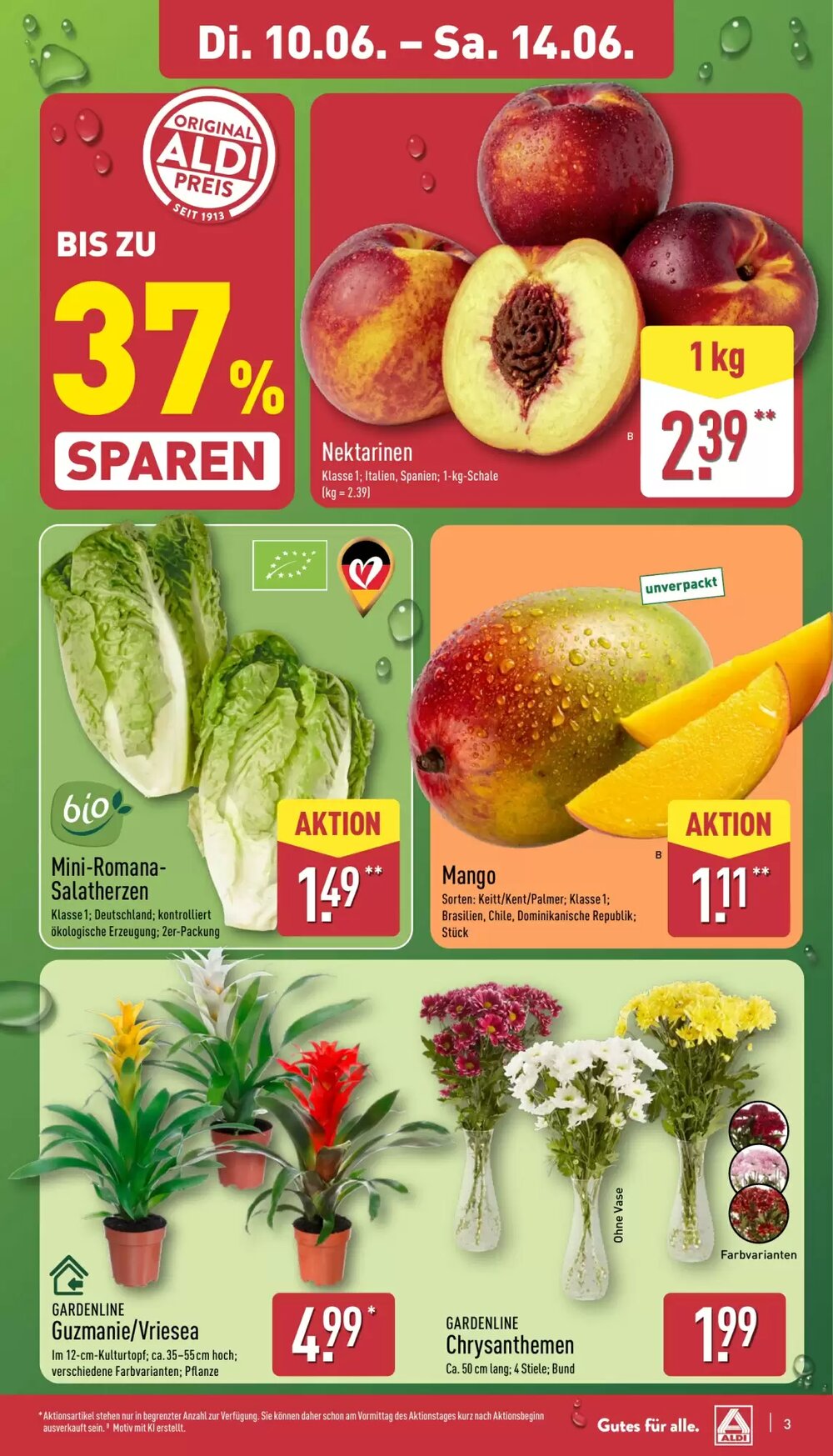Aldi Nord Prospekt (ab 10.06.2025) zum Blättern - Seite 3