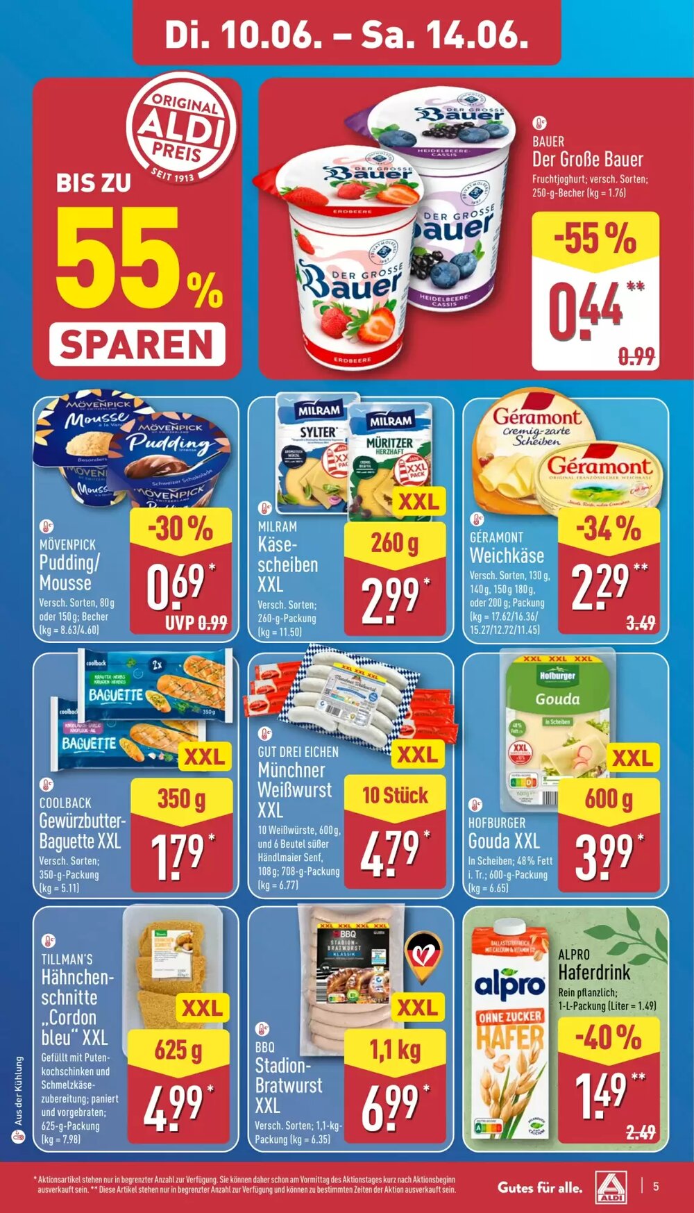 Aldi Nord Prospekt (ab 10.06.2025) zum Blättern - Seite 5