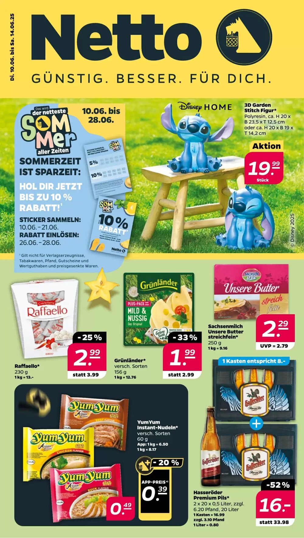 NETTO Prospekt (ab 10.06.2025) zum Blättern - Seite 1
