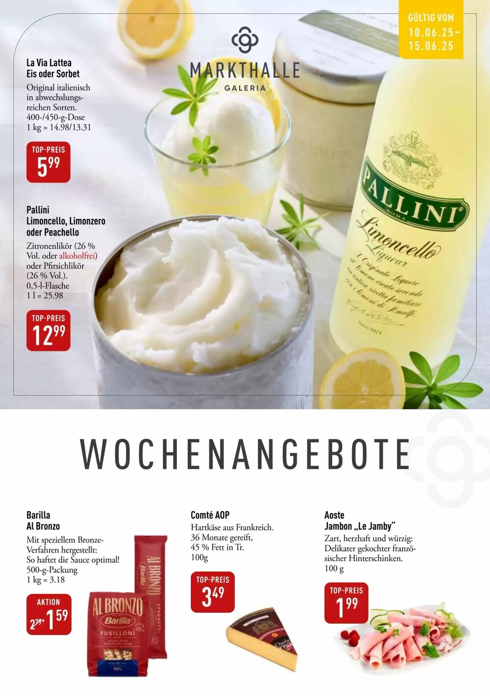 Galeria Markthalle Prospekt (ab 10.06.2025) zum Blättern - Seite 1