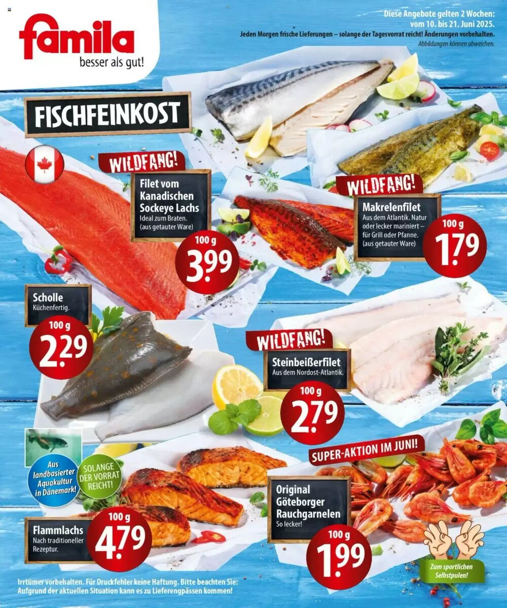 Famila Nord Ost Prospekt (ab 10.06.2025) zum Blättern - Seite 2