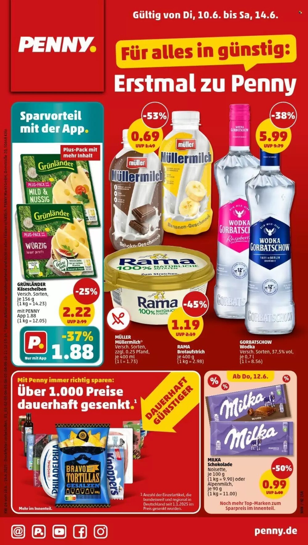 PENNY Prospekt (ab 10.06.2025) zum Blättern - Seite 1