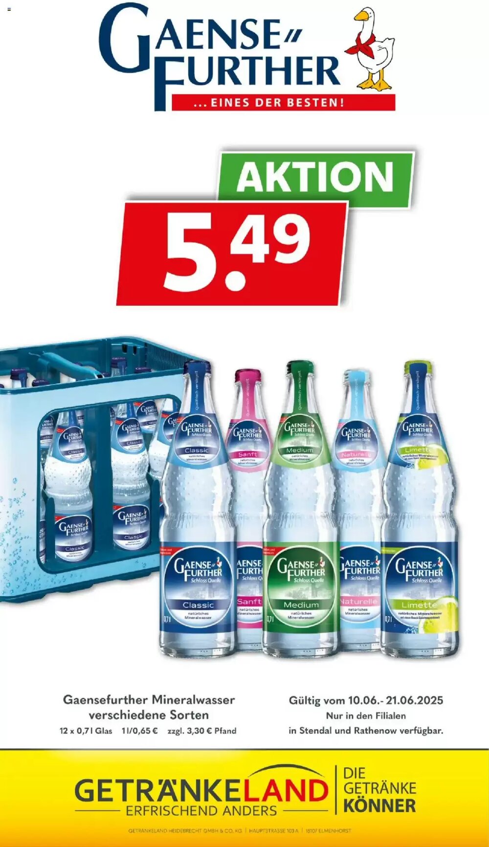 Getränkeland Prospekt (ab 10.06.2025) zum Blättern - Seite 10