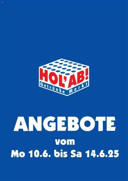 Hol'ab Getränkemarkt Prospekt (ab 10.06.2025) zum Blättern