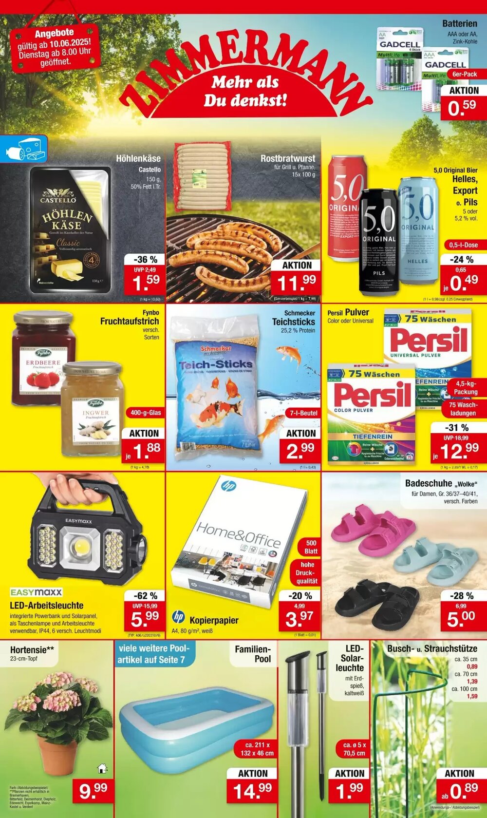 Zimmermann Prospekt (ab 10.06.2025) zum Blättern - Seite 1
