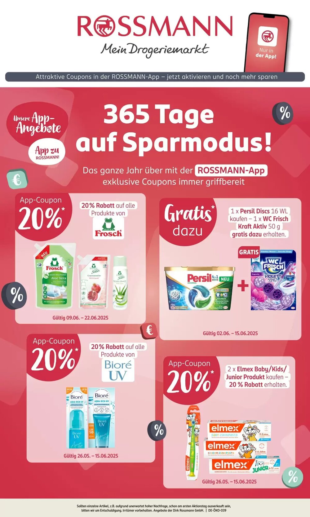 Rossmann Prospekt (ab 10.06.2025) zum Blättern - Seite 1
