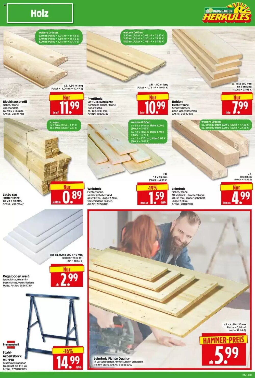Edeka Herkules Prospekt (ab 10.06.2025) zum Blättern - Seite 11