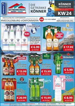 Getränkehaus Prospekt (ab 10.06.2025) zum Blättern
